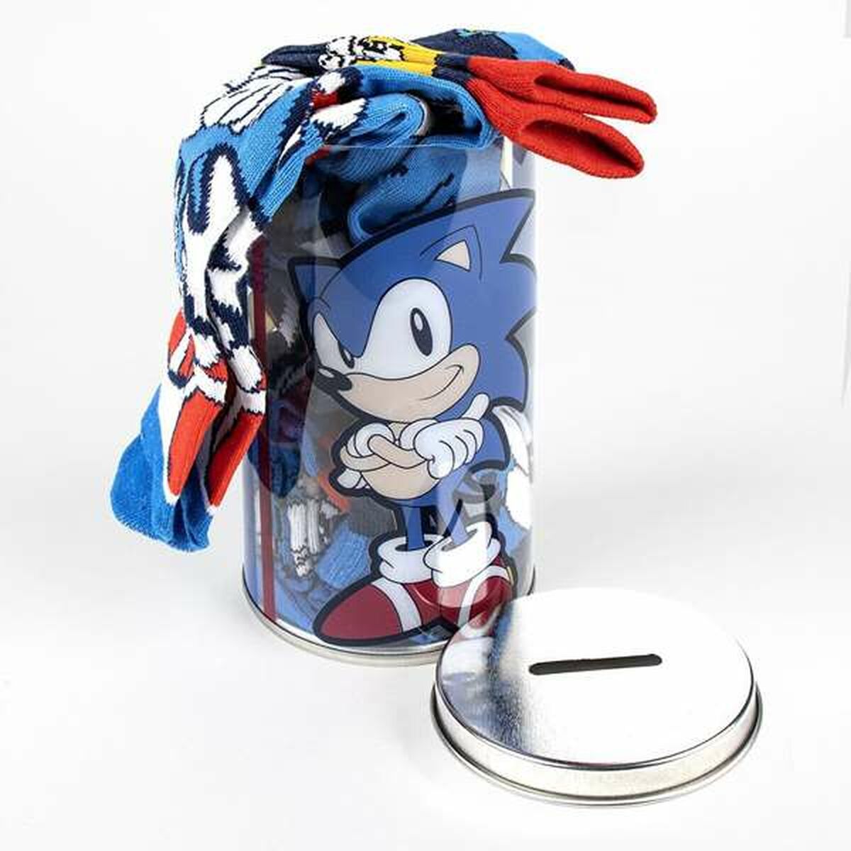 Zokni Sonic Többszínű